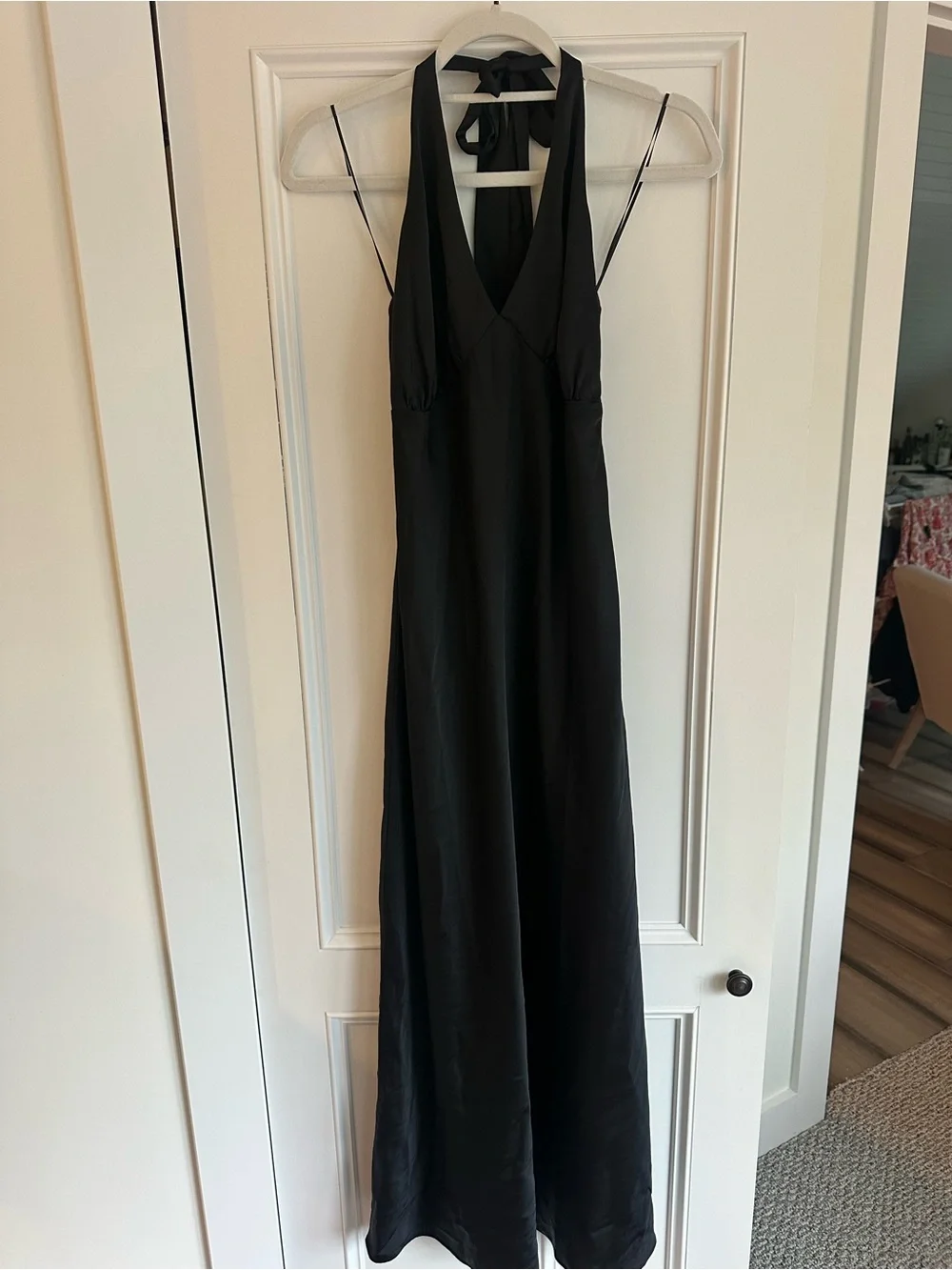Abercrombie Julia Slip Halter Maxi Dress